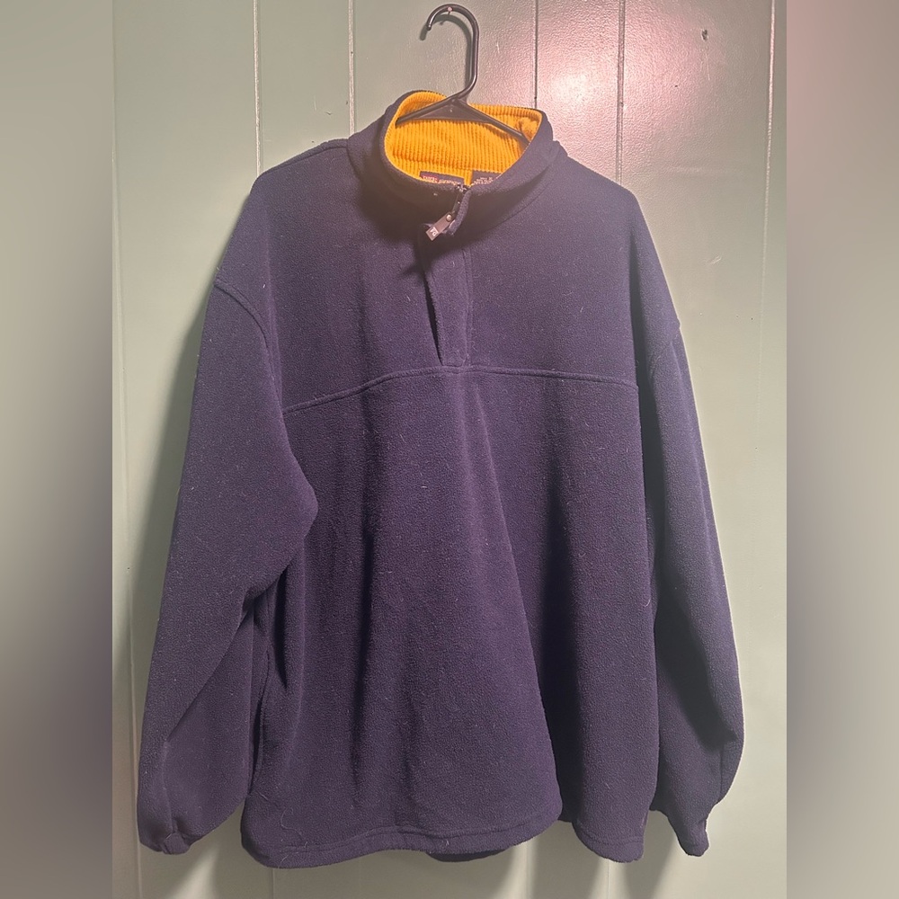 Men’s faded glory half zip sweater